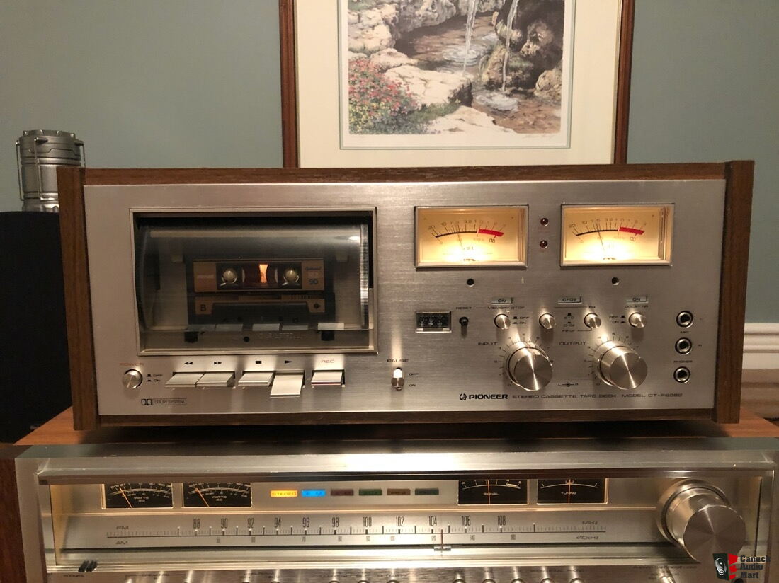 Vintage Pioneer CT F8282, 2 Channel Cassette Tape Deck Photo