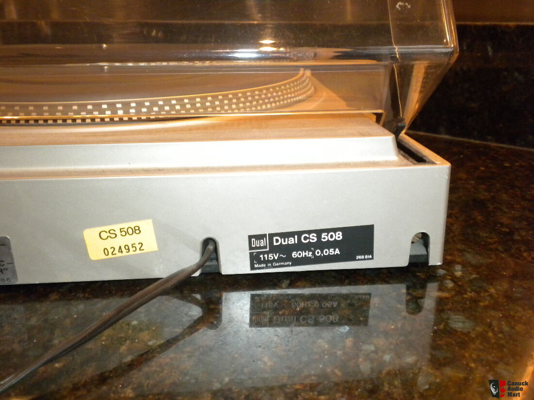 Selling A Dual Turntable Model CS 508 Made In Germany Photo 2613606 