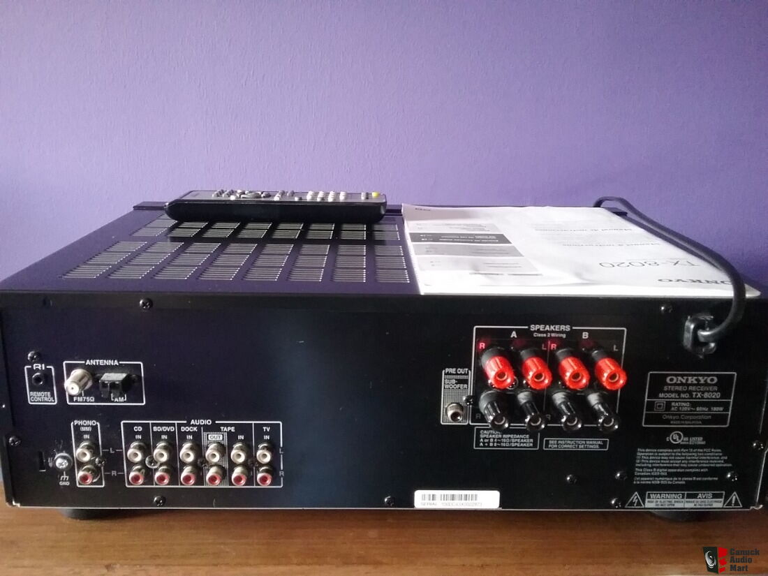 Onkyo TX8020 amplifier/receiver Photo 2614962 UK Audio Mart