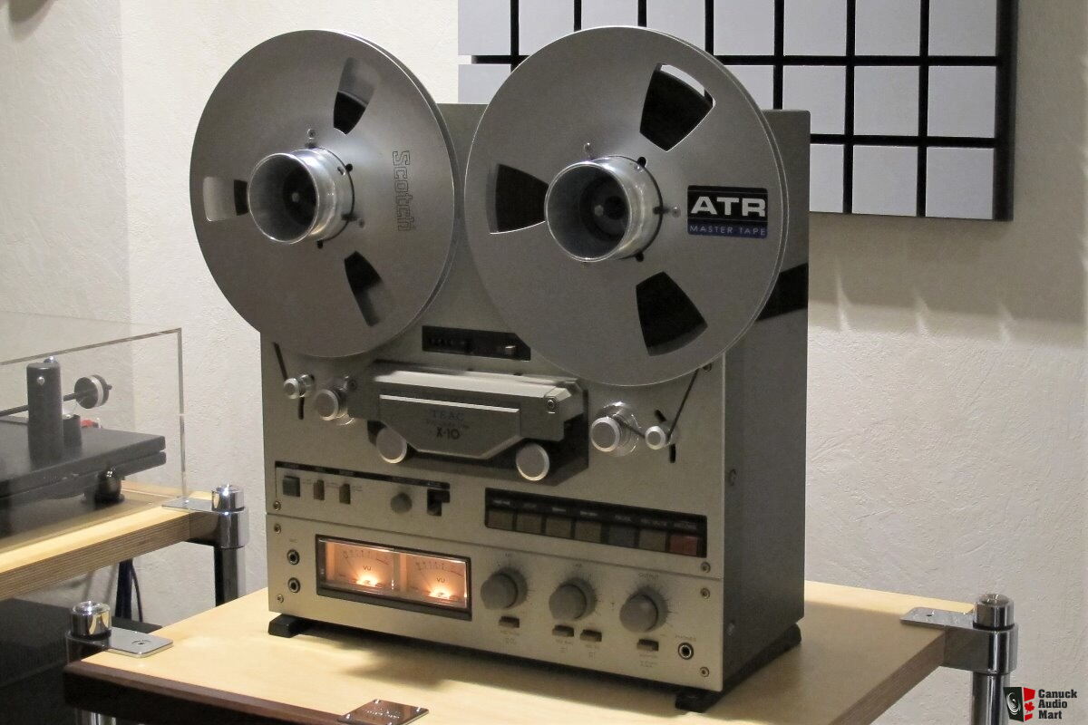 TEAC X-10 4-track, 2-channel reel to reel tape recorder - EXCELLENT !!!  Photo #2616691 - Canuck Audio Mart