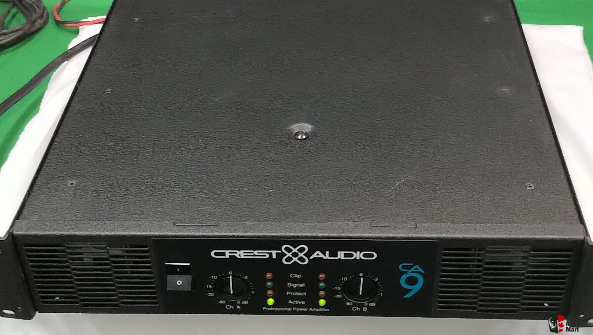 Crest Audio Professional Power Amplifier CA 9 Photo #