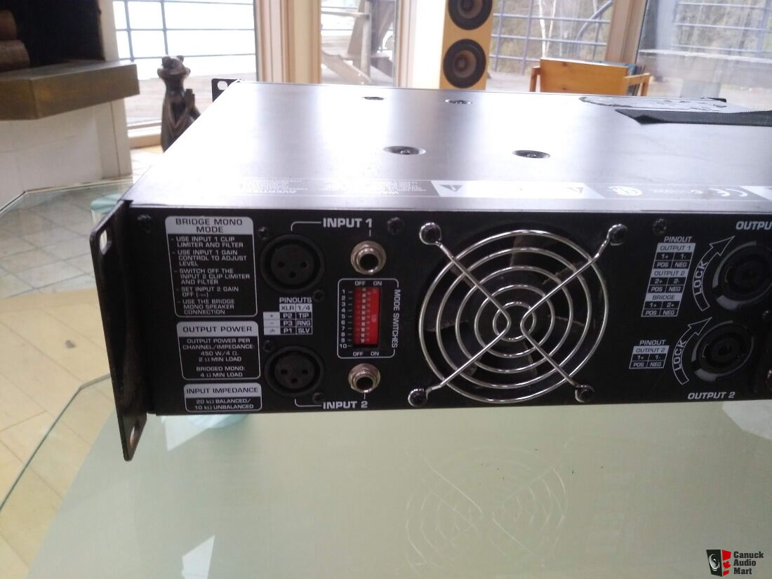 Behringer EP1500 power amp (2x700 watts) Photo #2646702 - US Audio