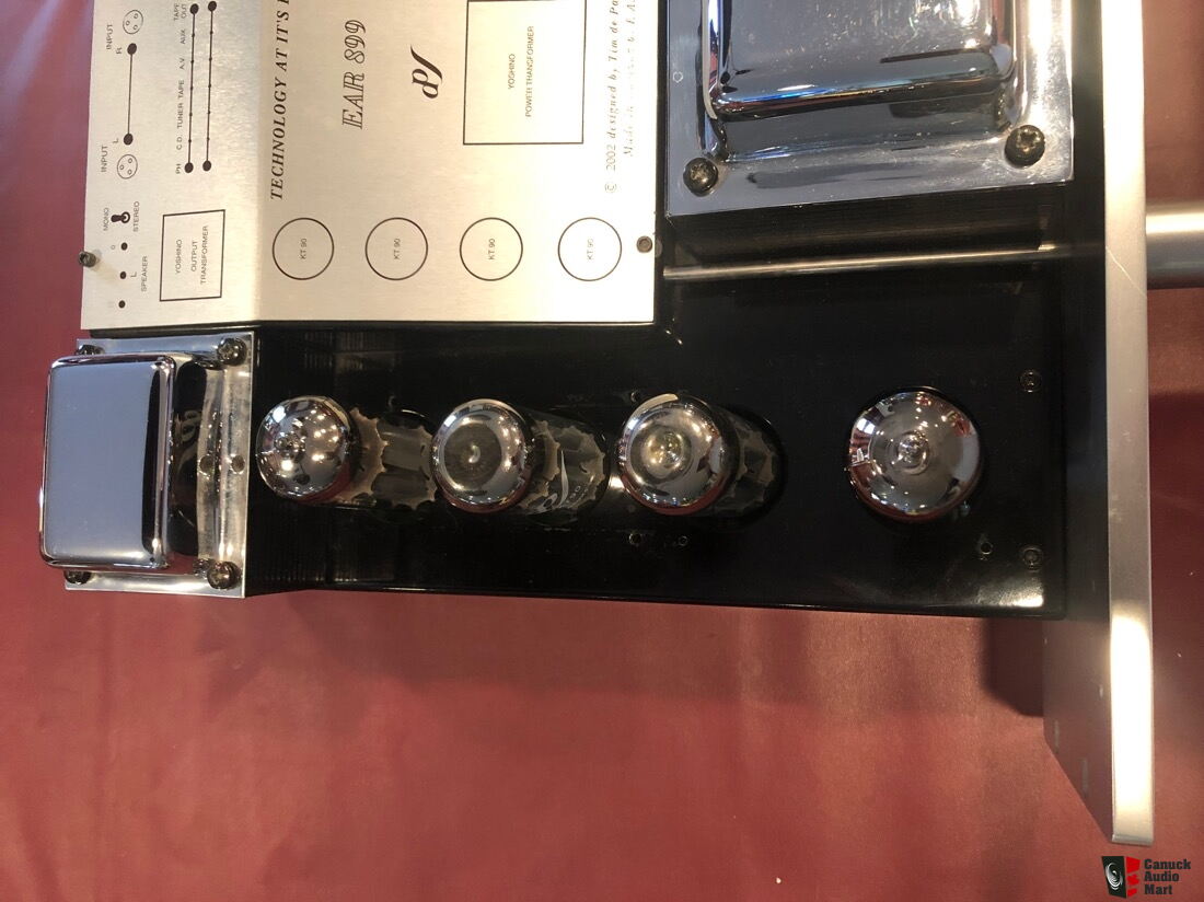 Ear 899 Integrated Tube Amp Tim Deparavacini Yoshino Sale Pending