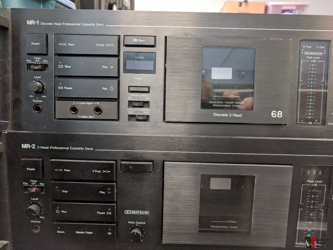 Nakamichi MR 1 & MR 2 Cassette decks For Sale - Aussie Audio Mart