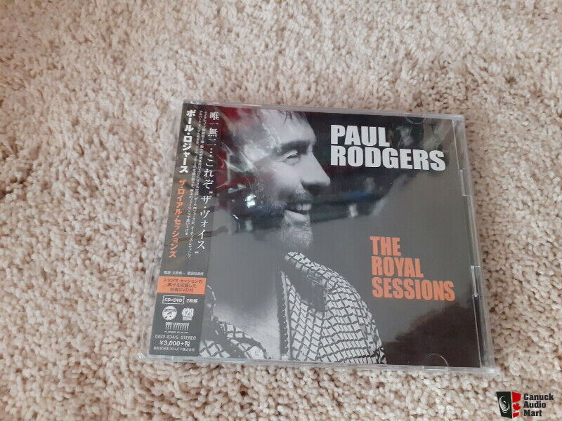 USED* Paul Rodgers the Royal Sessions CD/DVD 海外 即決-