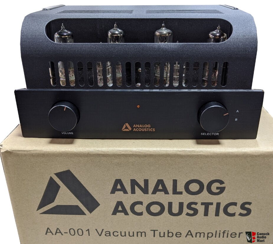 Analog Acoustics AA-001 Tube Integrated Amp: NEW-In-Box; 1 Yr Wrnty: 70