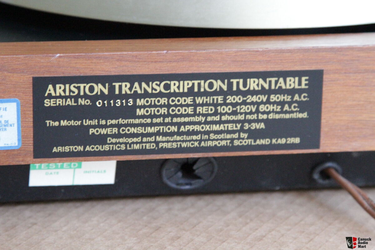 Ariston RD80 SL turntable Photo #2673167 - UK Audio Mart