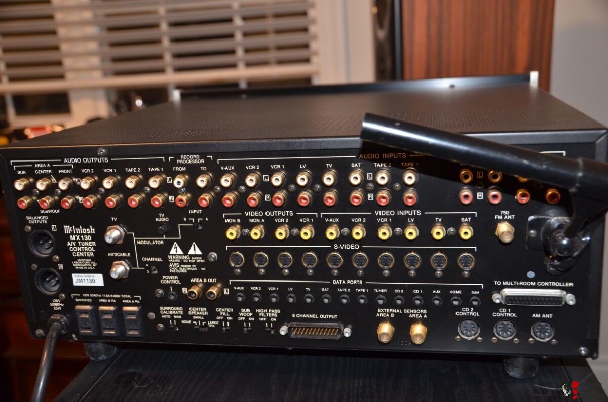 McIntosh MX130 A/V Tuner control Center Photo 2675308 US Audio
