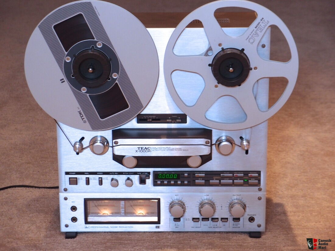 TEAC X-1000R X 1000 R Reel to Reel Auto Reverse Tape Deck with DBX - SOLD  For Sale - Canuck Audio Mart