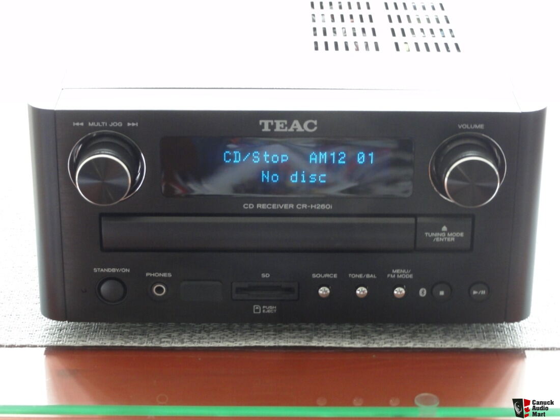 Gorgeous TEAC CR-H260I Mini CD Receiver With Bluetooth For Sale