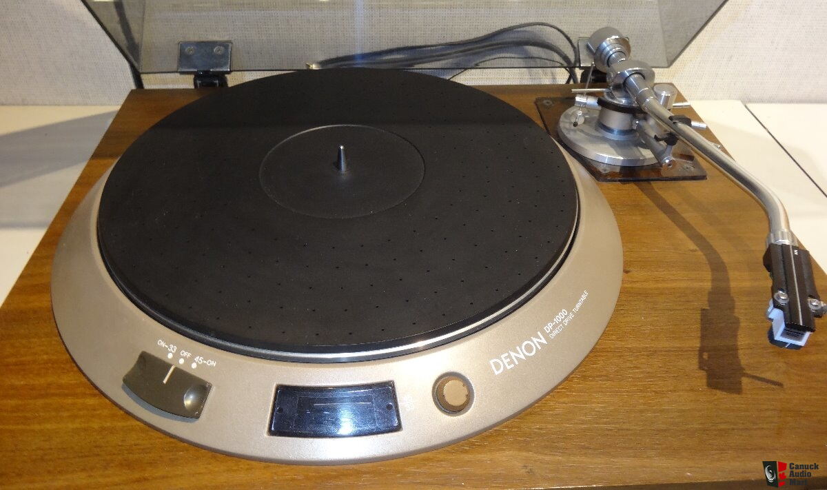 Denon Dp 1000 Direct Drive Turntable Best Offer Photo Canuck Audio Mart