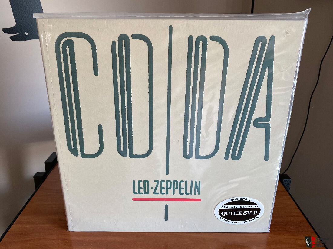 Led Zeppelin CODA Classic Records 200g Quiex SV-P LP SEALED Photo