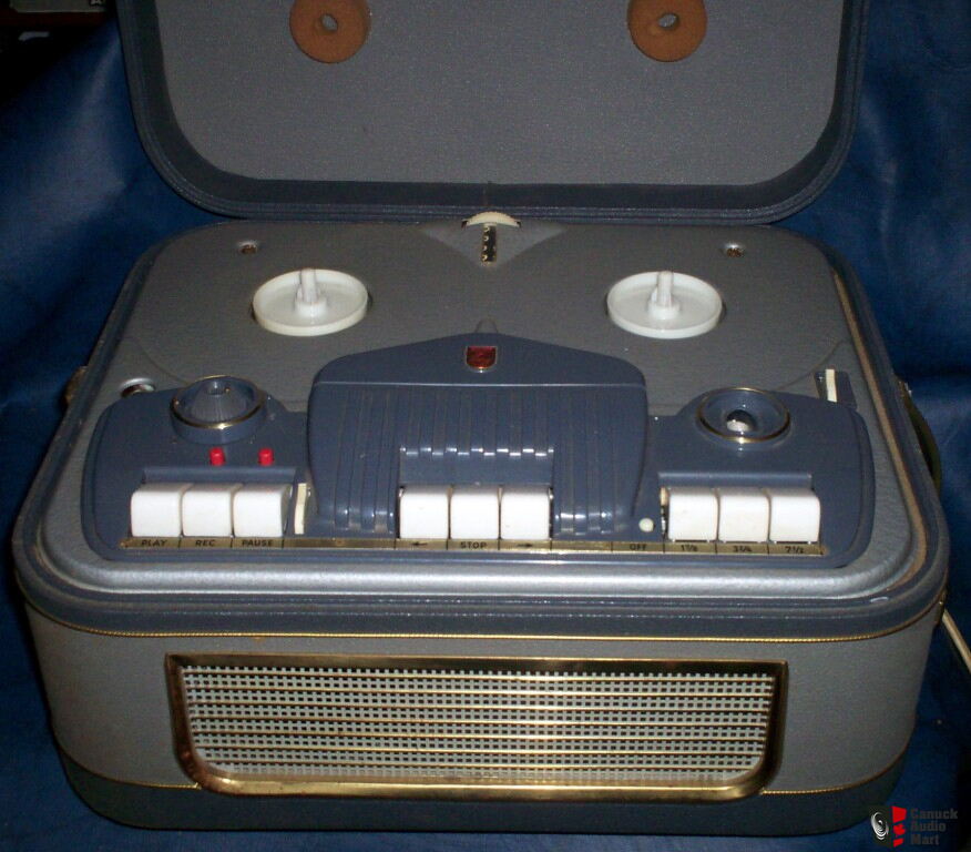 VINTAGE- PHILIPS REEL TO REEL TAPE RECORDER PLAYER Photo #272138 - US Audio  Mart