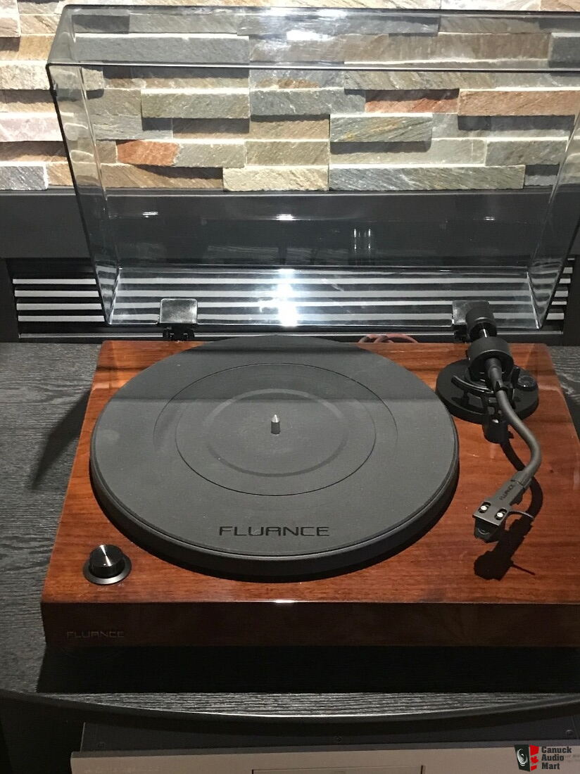 SOLD Pending Fluance RT High Fidelity Turntable With Goldring E Cartridge Photo