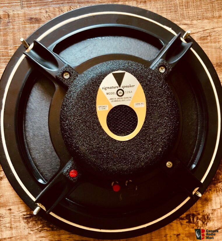 SAVED: 1975 JBL Model L65 JUBAL Refoamed L126A 12