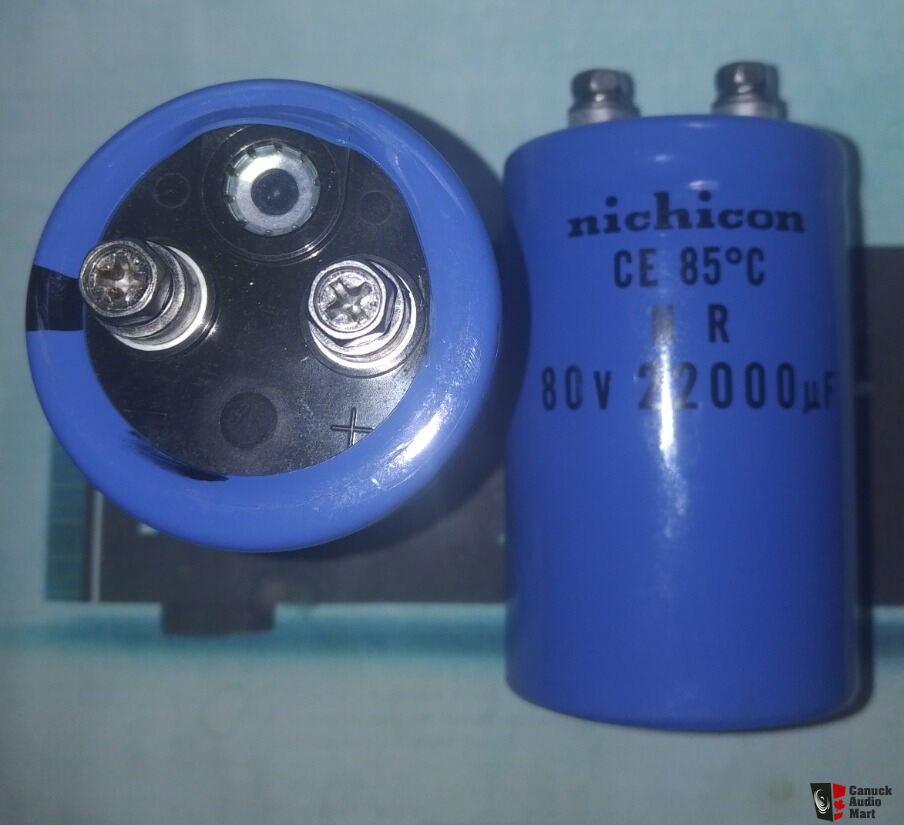 Nichicon Lnr1k223mse 22 0000uf 80v Capacitors Photo Canuck Audio Mart