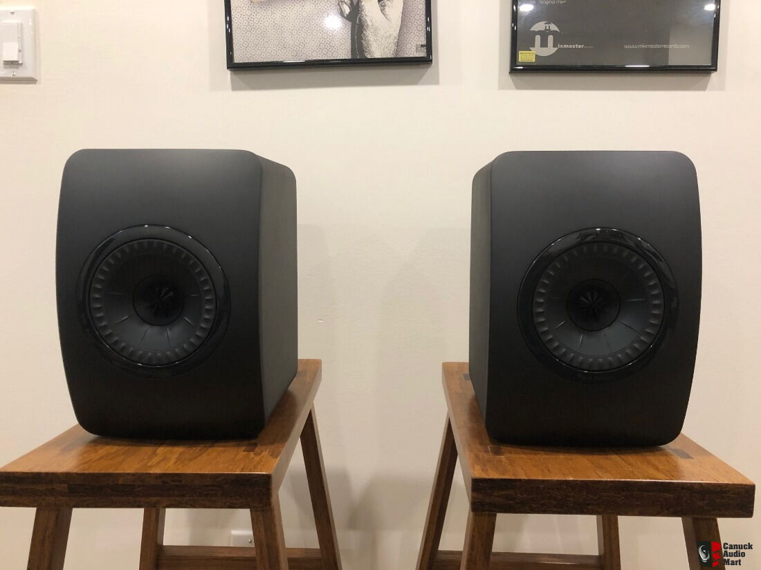 Kef Ls50 Limited Black Edition Like New Photo 2757442 Uk Audio Mart