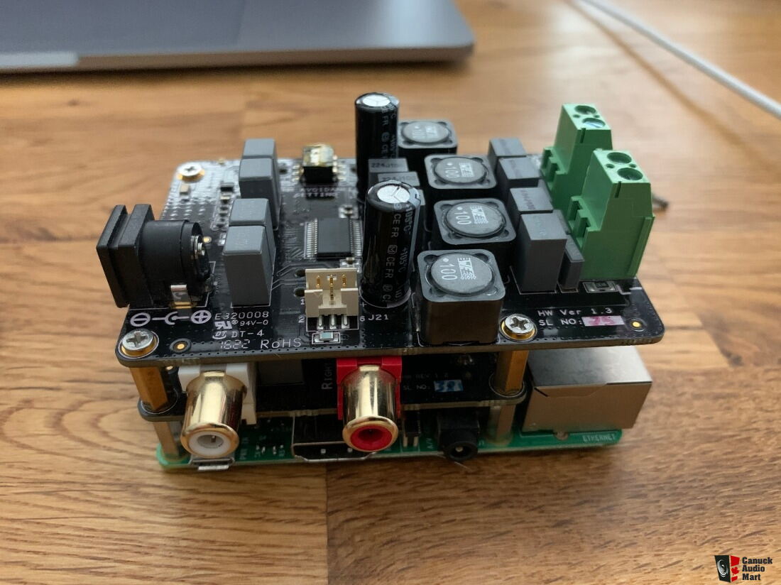 Raspberry Pi network audio streamer with Allo BOSS DAC and Volt Amp the modern audiophile DIY