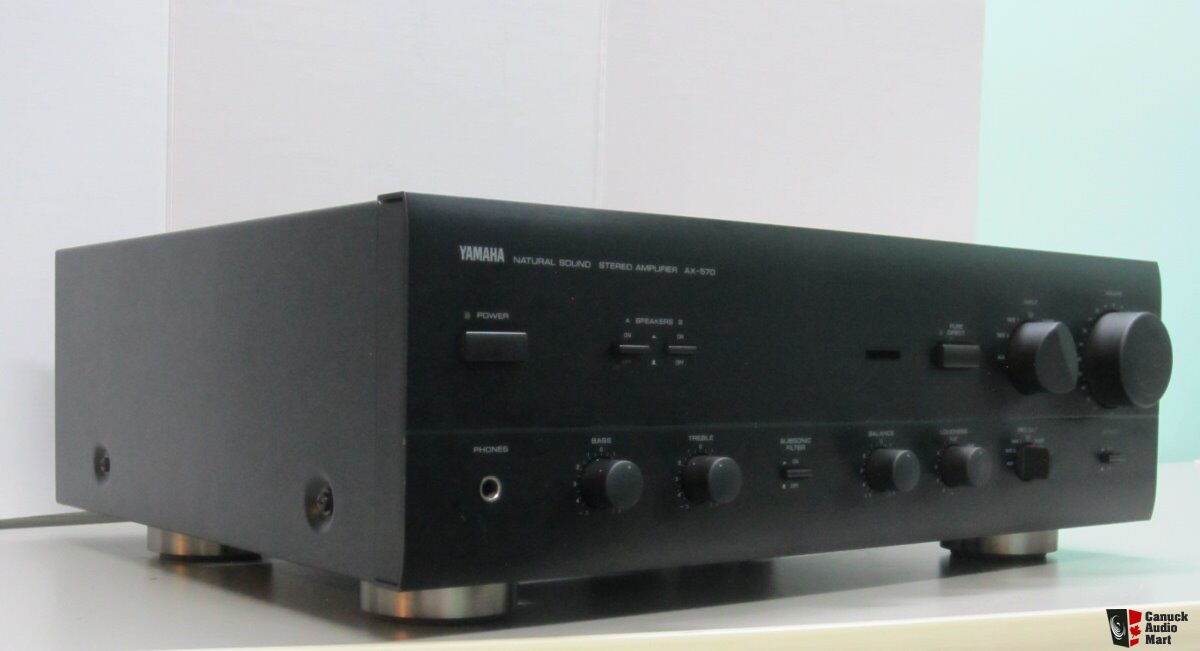 YAMAHA プリメインアンプ AX-570 - アンプ