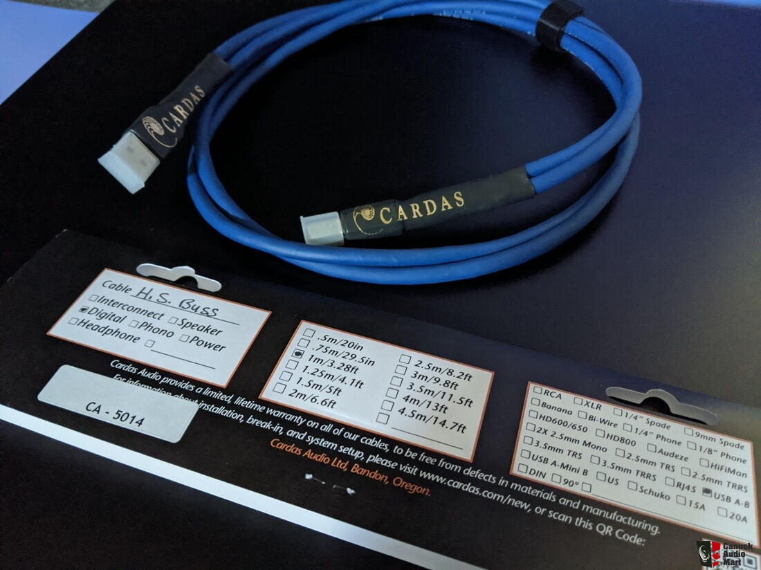 2.5m CARDAS AUDIO Clear Serial Buss USB - その他