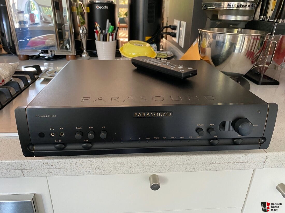 Parasound Halo P6 Preamplifier/DAC For Sale - Aussie Audio Mart