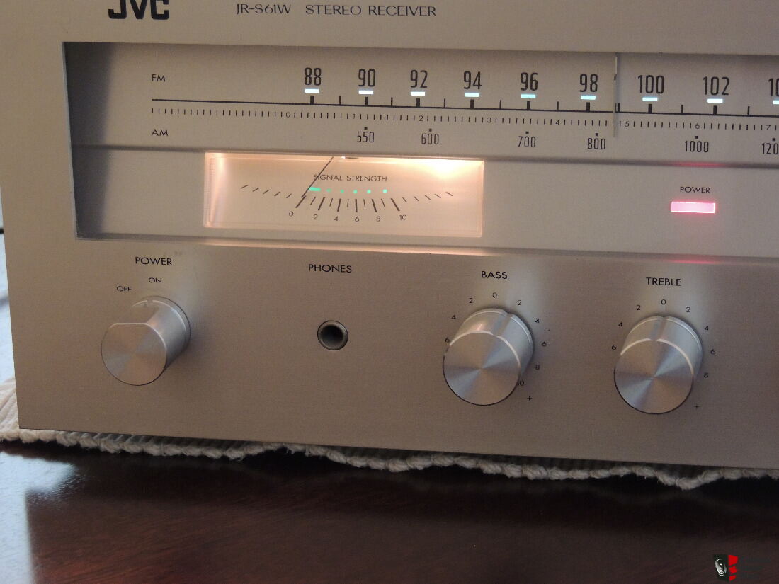 JVC JR-S61W AM/FM Analog Stereo Receiver Photo #2807787 - US Audio Mart
