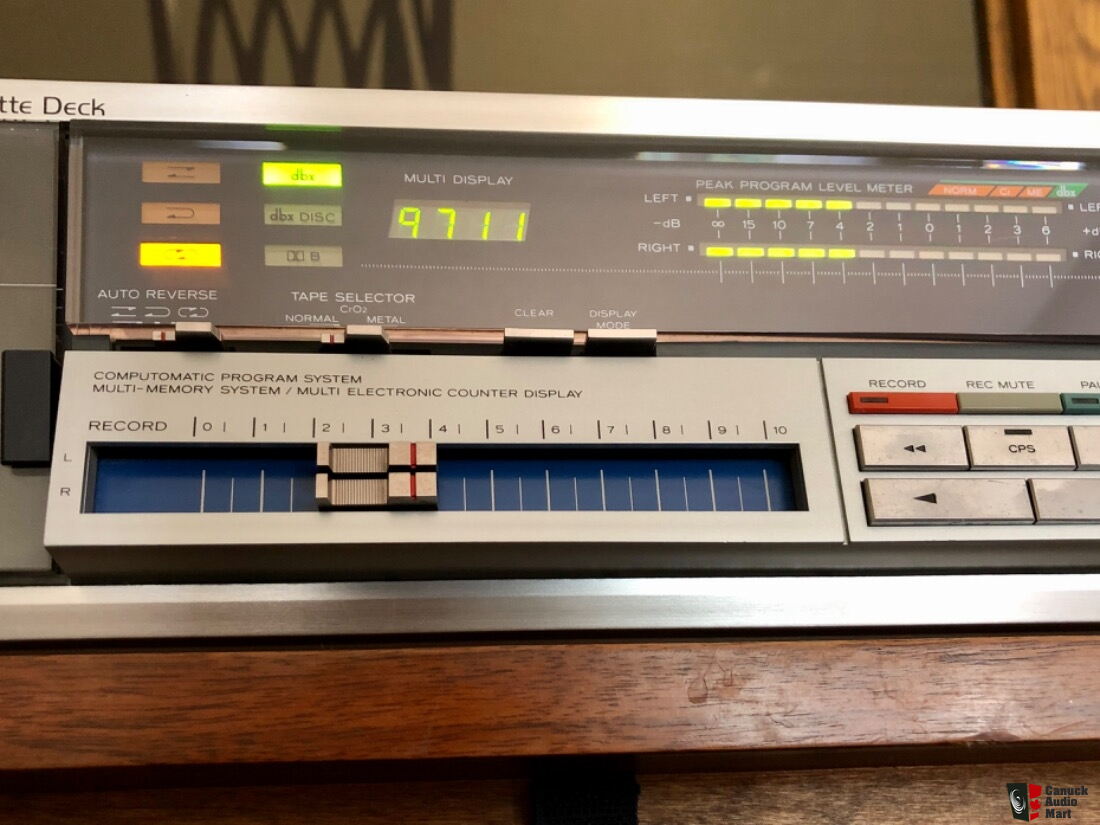 Serviced 1983 TEAC / Tascam V-707RX 3 Head Tape Deck Japan recording ...