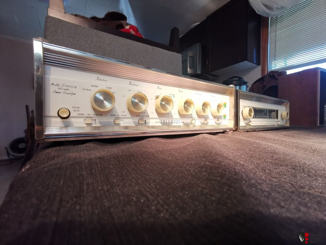 Vintage Sherwood AI-1110 Stereo Integrated Amplifier: Tested & Working