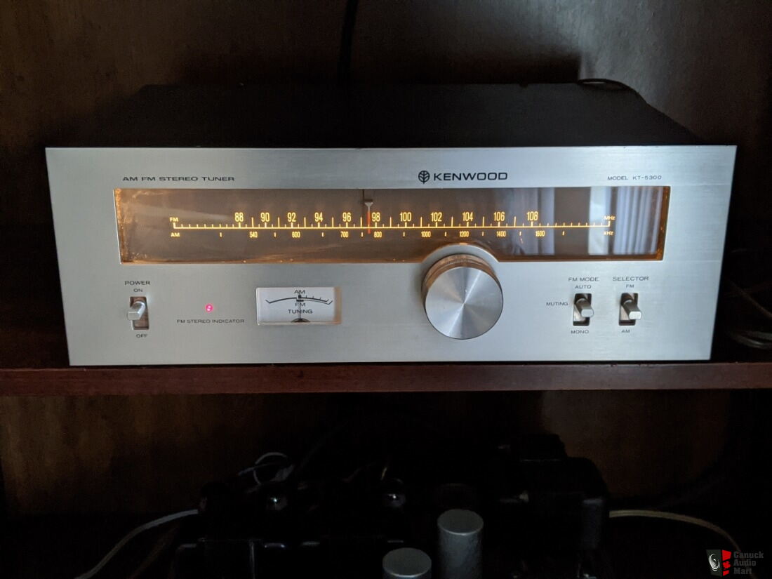 Kenwood KT-5300 Vintage AM/FM Stereo Tuner Photo #2818214