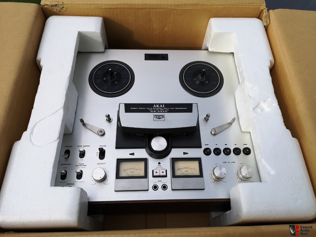 Vintage Gx-265d Reel to Reel Tape Player Recorder from Akai for