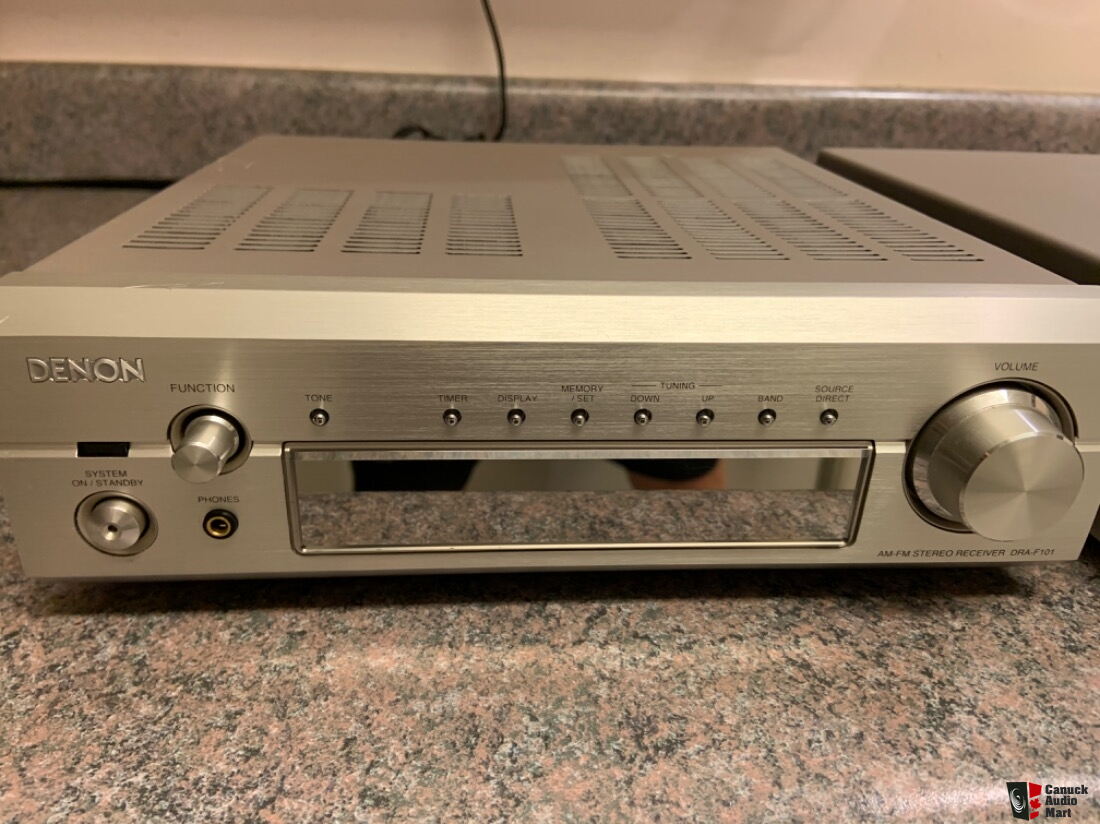 Denon Mini System DRA-F101 Receiver & DCD-F101 Cd Player Photo