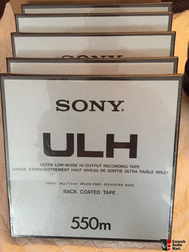 Sony ULH-7-550-BL Reel tapes sealed /new Photo #2840248 - US Audio