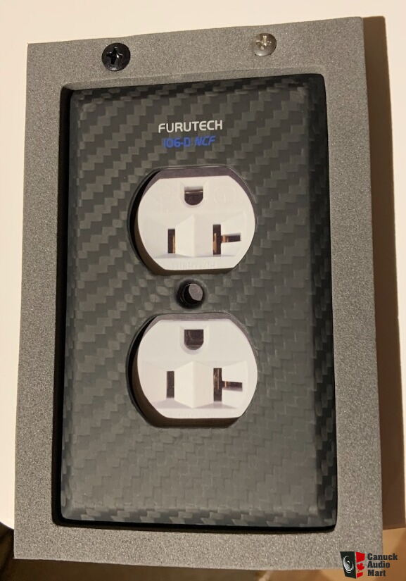 Furutech GTX Wall Plate + 106-D NCF Outlet Cover (SALE PENDING