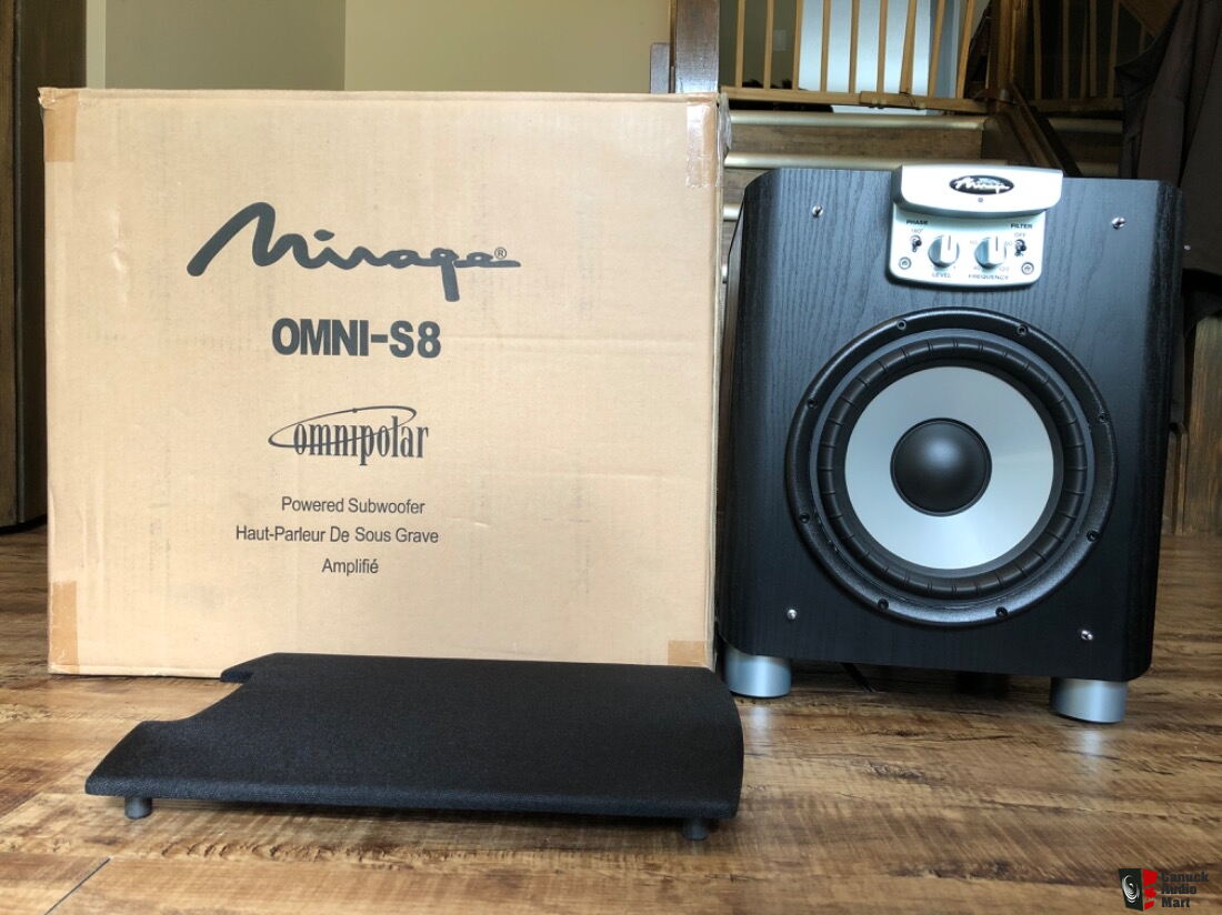 Mint in Box Mirage OMNI S-8 S8 8\