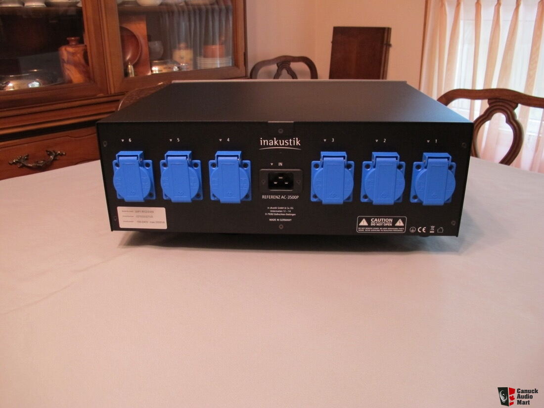 Inakustik AC3500P Power Condition ***Like New For Sale Canuck Audio Mart
