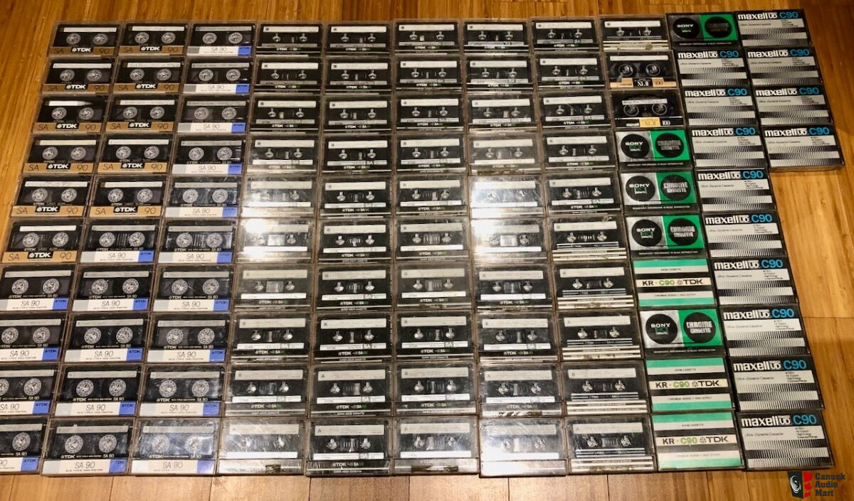 104 used cassette tapes For Sale Canuck Audio Mart