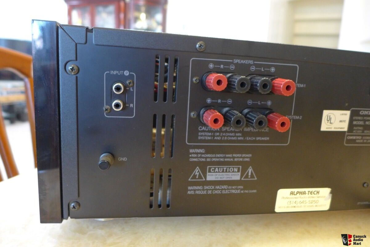 Onkyo Integra M504 Stereo power amp Photo 2866946 Canuck Audio