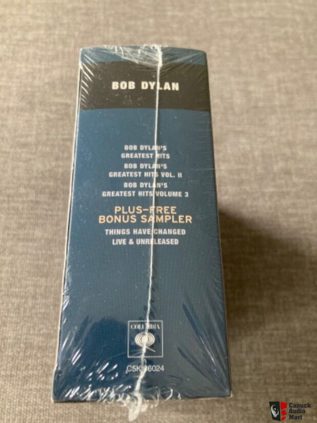 Bob Dylan Greatest Hits Cd Box Vol 1 Vol 2 Vol 3 Plus Bonus Sampler Very Rare New Sealed Photo 2868767 Canuck Audio Mart