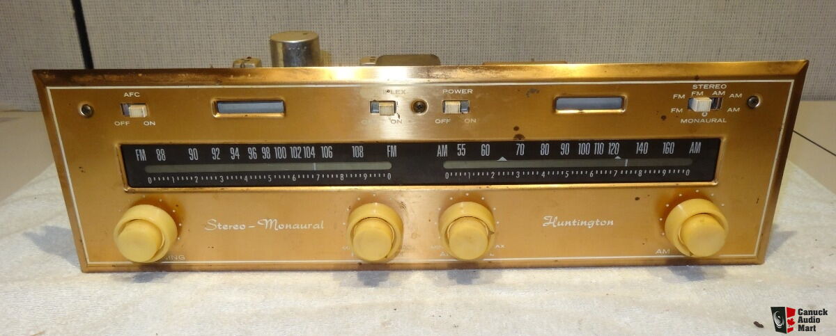 Shell Electronic ST-31 AM-FM Stereo tube tuner with wood case For Sale ...