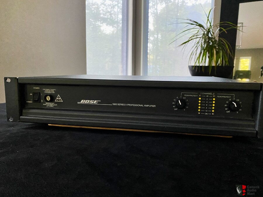 Bose 1800 V Stereo Power Amplifier For Sale - Canuck Audio Mart