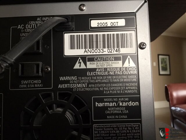 Harman Kardon AVR-340 Home Theater 