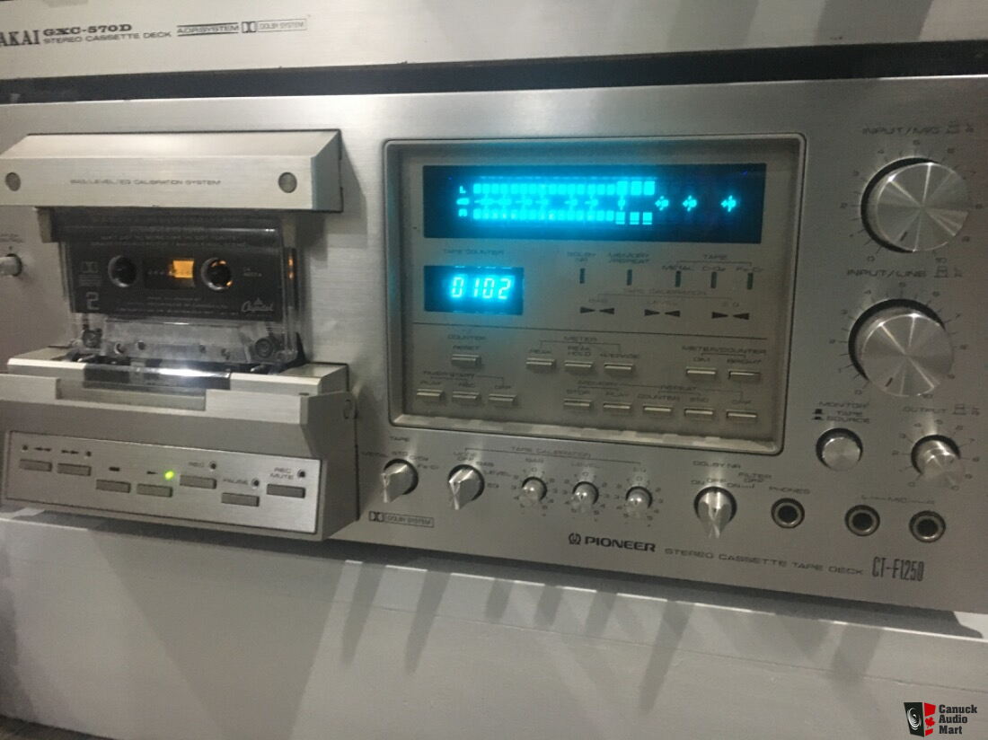 Pioneer ct f1250 cassette deck Photo #3368646 - Canuck Audio Mart