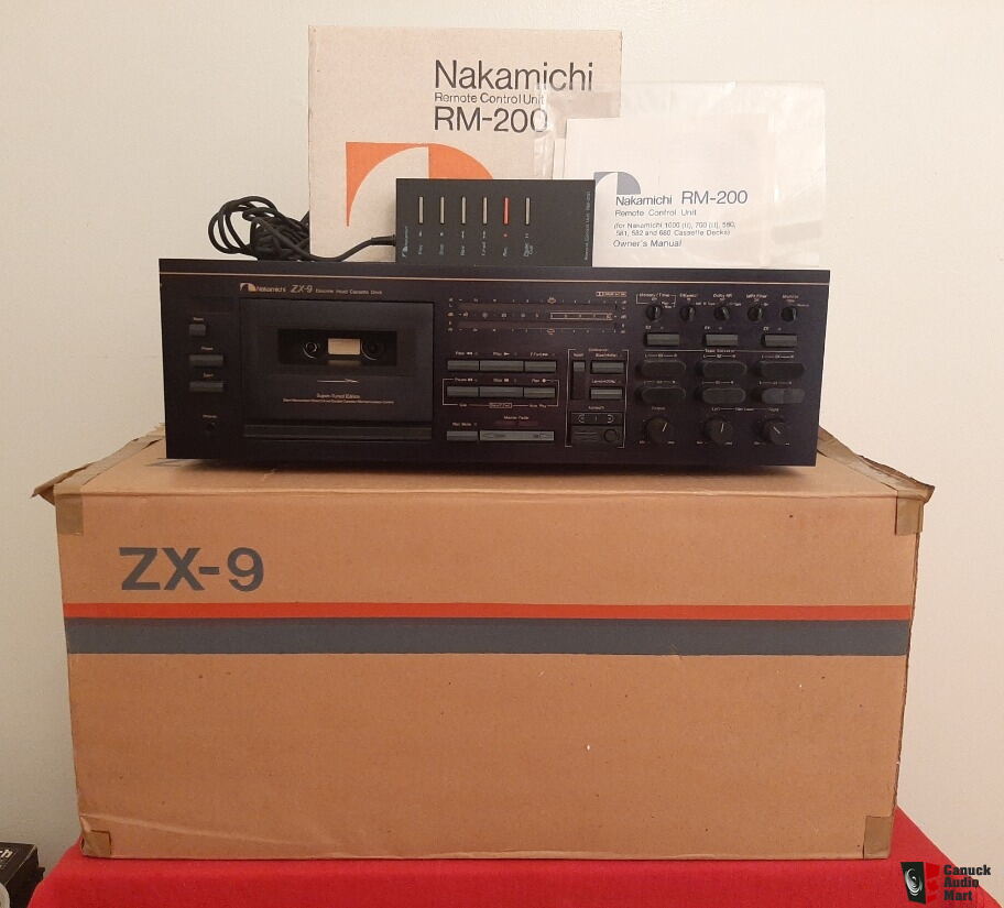 Nakamichi zx9 service manual