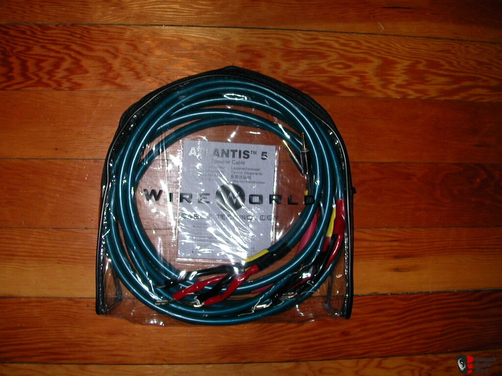Wireworld Atlantis 5 bi-wire / bi-amp Speaker Cables Photo #288981