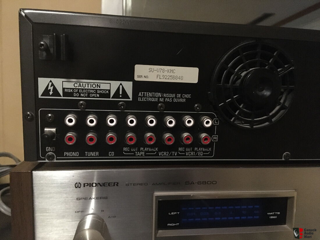 Technics Su V78 Integrated Amplifier 100 Wpc 8 10 Photo 2891565 Us Audio Mart
