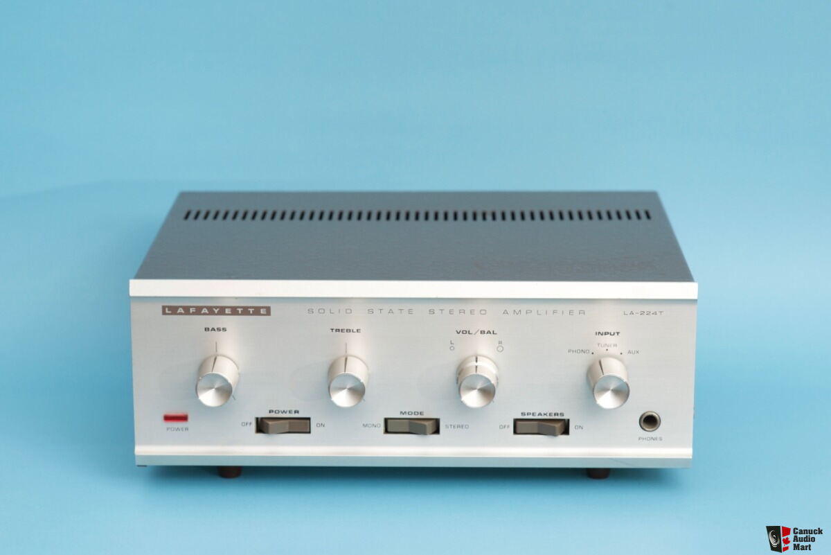 Lafayette LA-224T Integrated Amplifier For Sale - Canuck Audio Mart