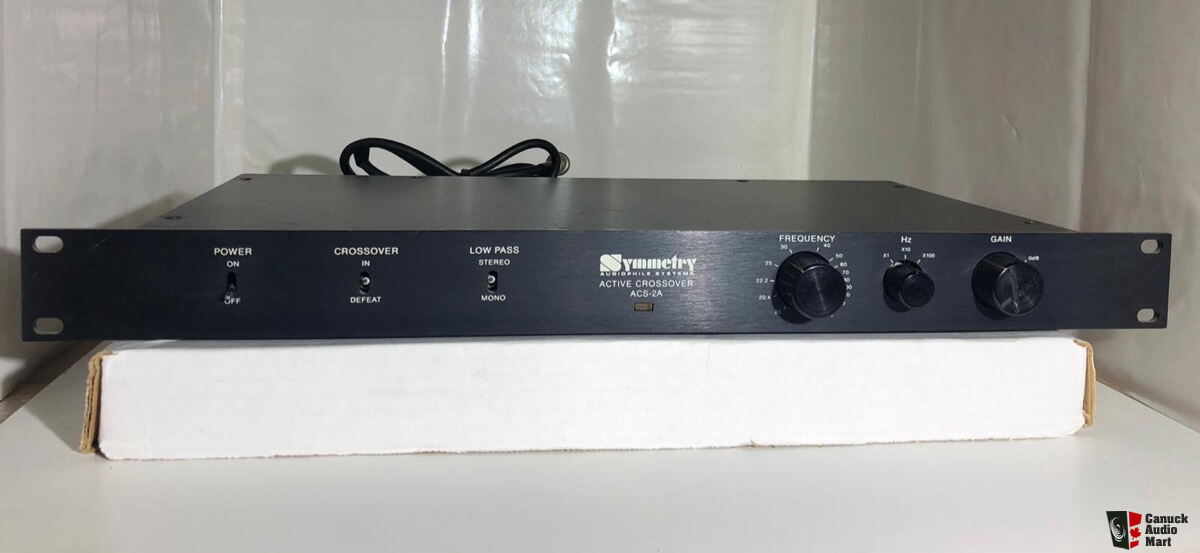 Symmetry ACS2A Active Crossover For Sale Canuck Audio Mart