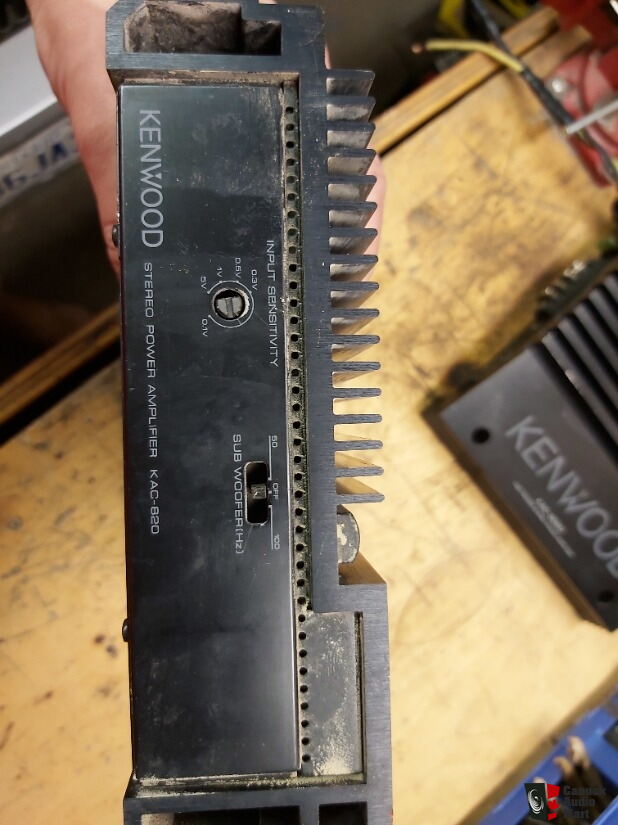 Old school Kenwood Amps and electronic crossover Photo 2914634 UK