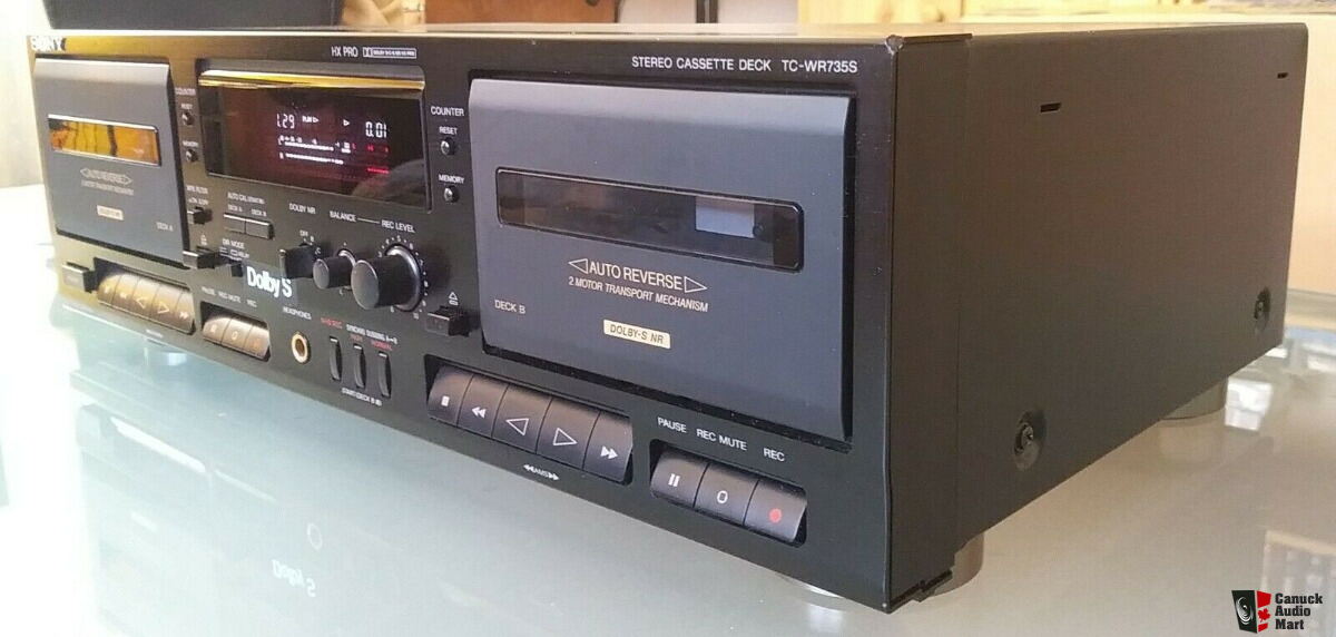 Sony Cassette Deck TC WR735S - Dolby S Model Photo #2915365