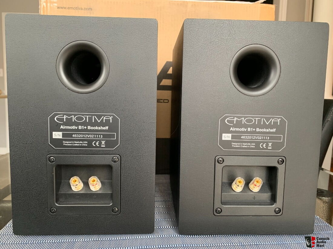Excellent Condition Emotiva B1+ Bookshelf Speakers Photo 2931332 UK